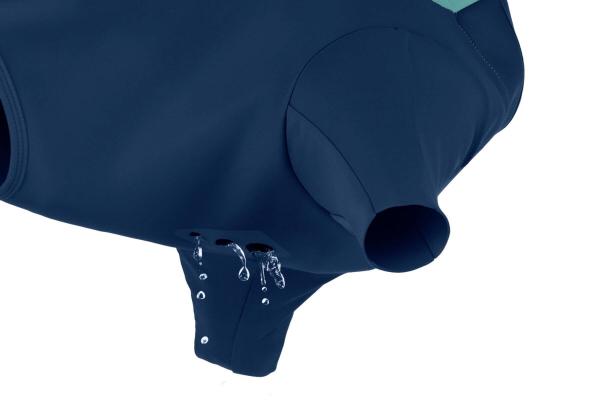 Ruffwear Undercoat Water Jacket Aurora Teal Gr XL Ruffwear Undercoat Water Jacket Aurora Teal Gr XL